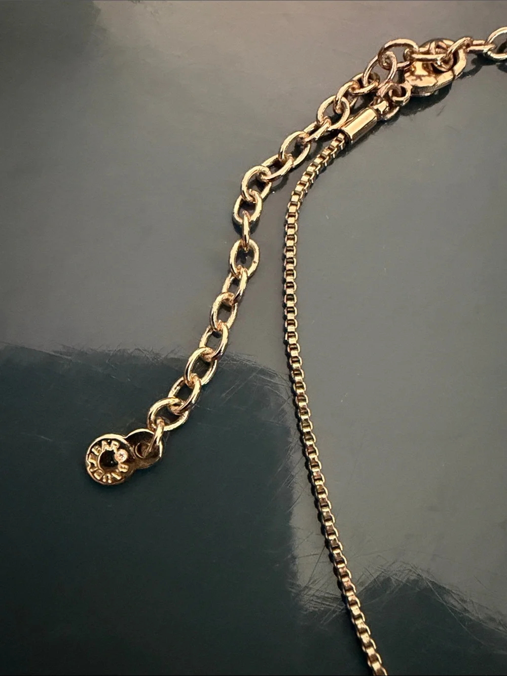 BaubleBar Letter L Pendant Necklace - Women Jewelry - Picture 2 of 4